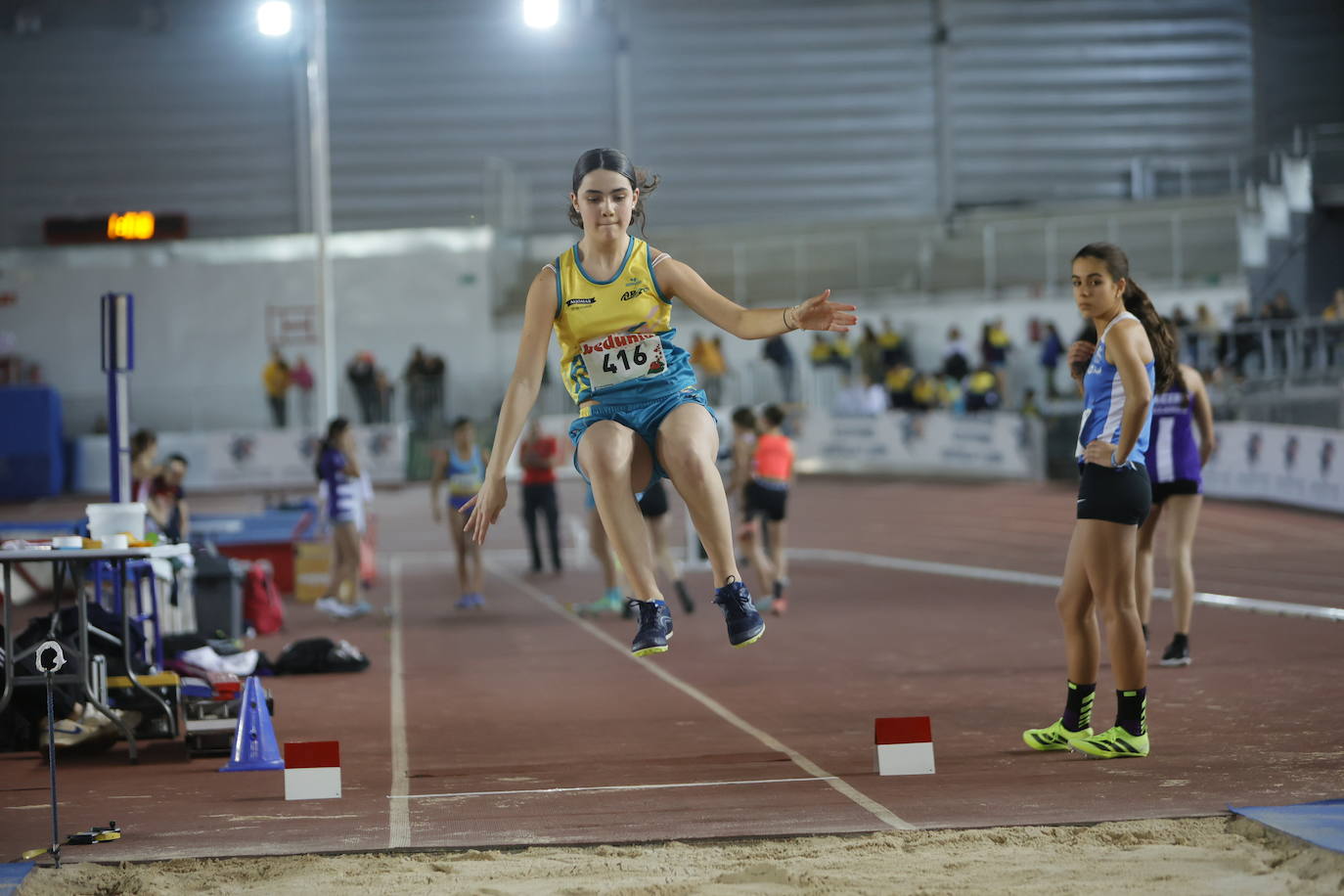 Las imágenes de una gran tarde de atletismo en la Carlos Gil Pérez