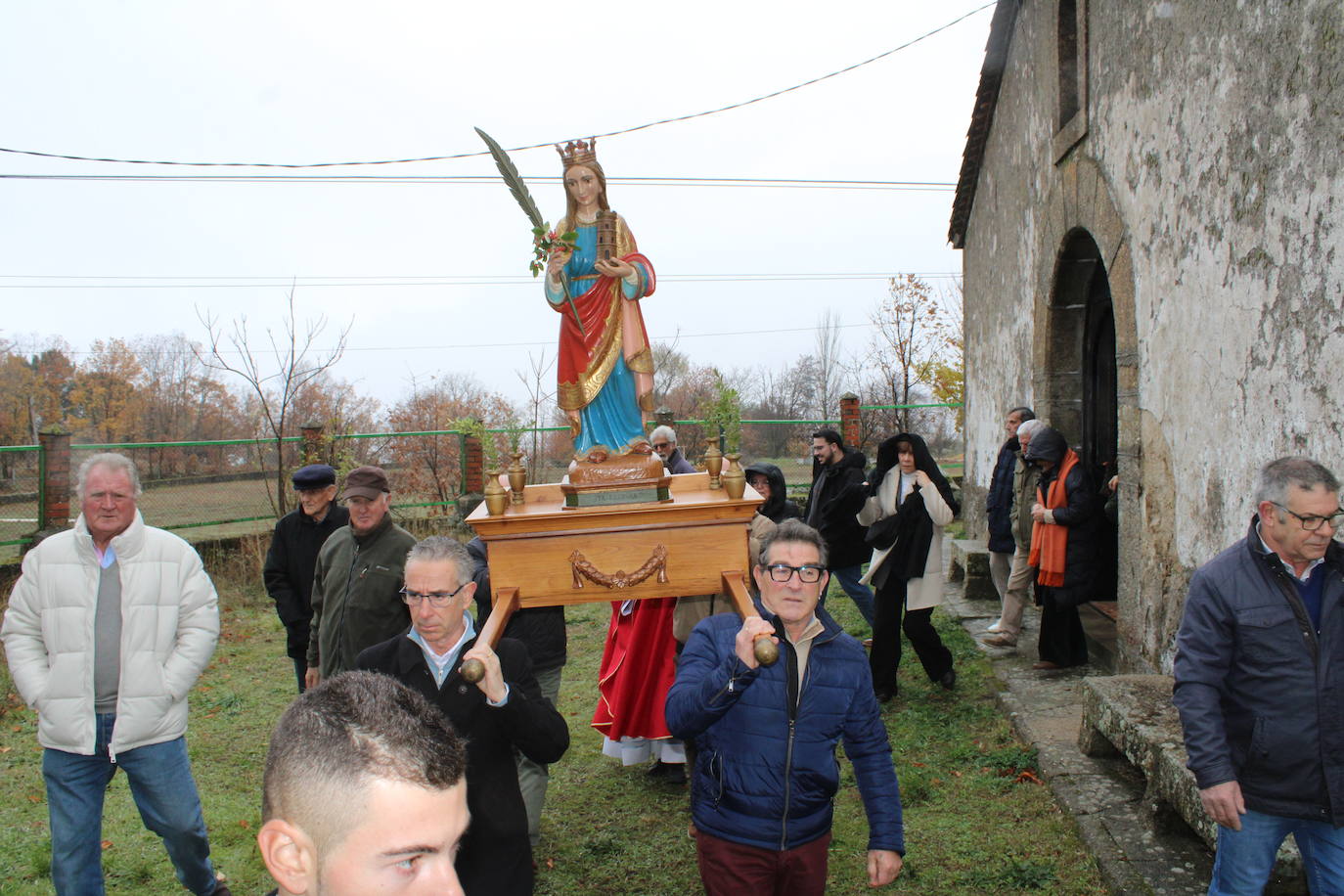 Santa Bárbara celebra su día de fiesta