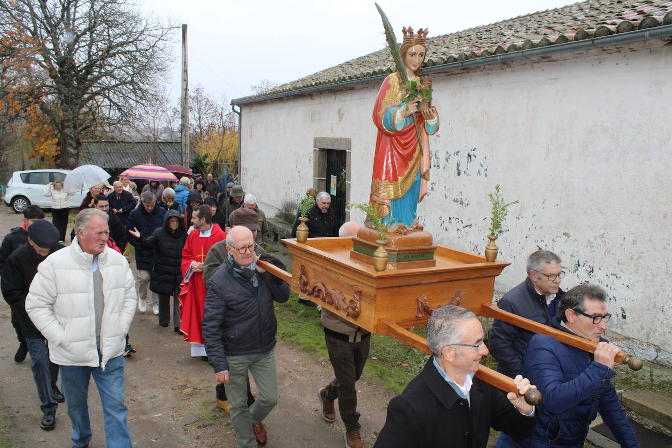 Santa Bárbara celebra su día de fiesta