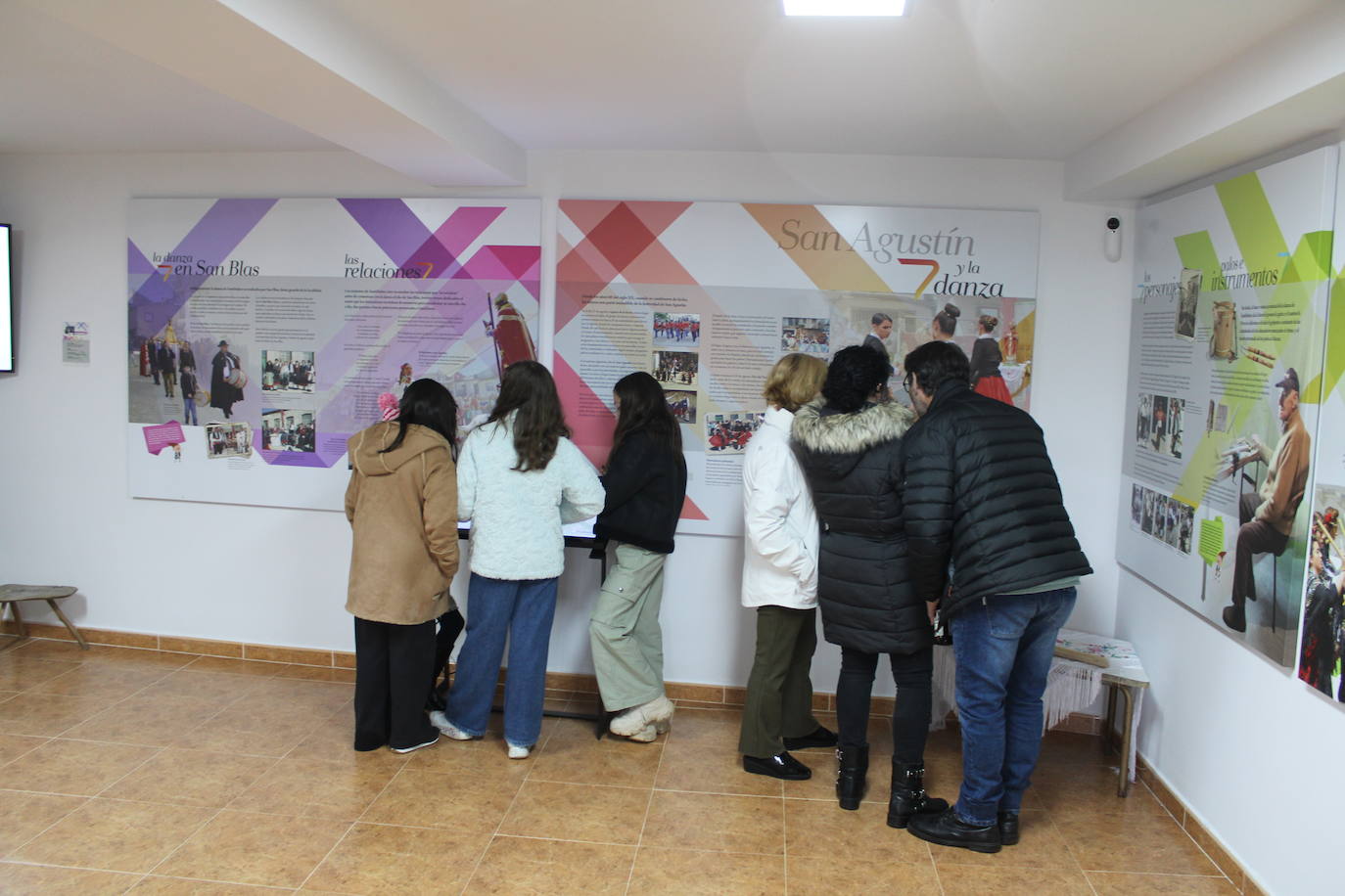 La llovizna no impide la matanza en Santibáñez de la Sierra