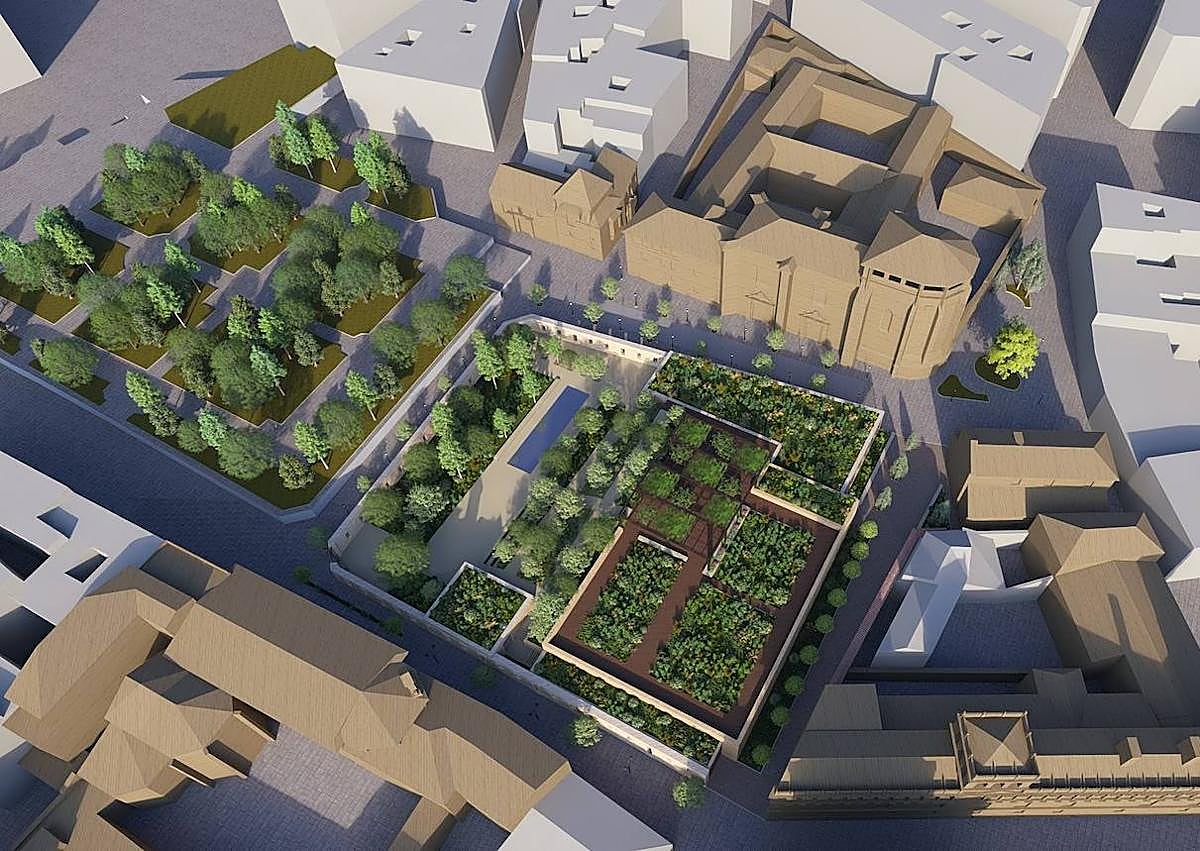 Imagen secundaria 1 - Adoratrices: un nuevo jardín que descubrirá otra ciudad