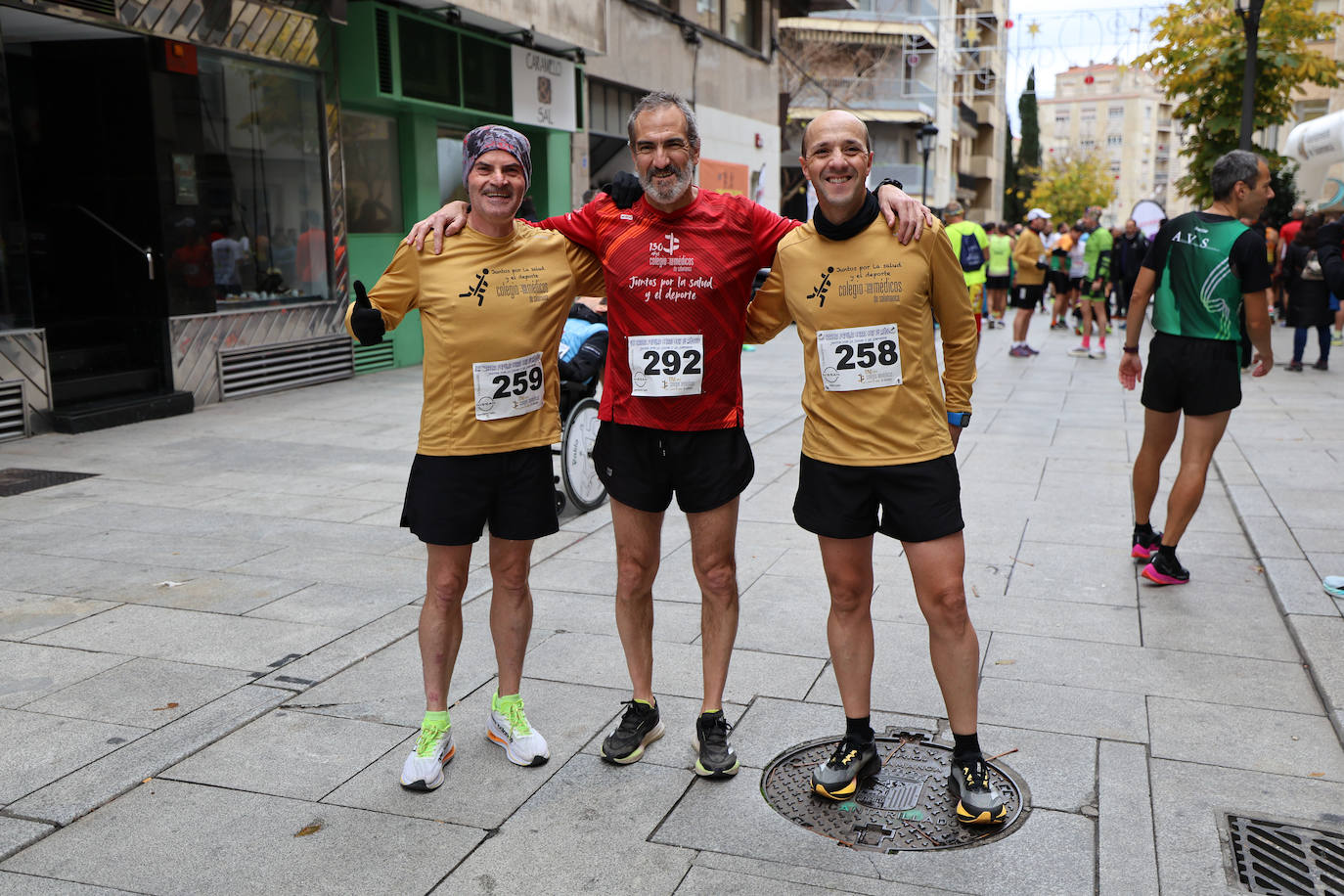 Salamanca corre con sus médicos y Javier Alves y Verónica Sánchez son los más rápidos