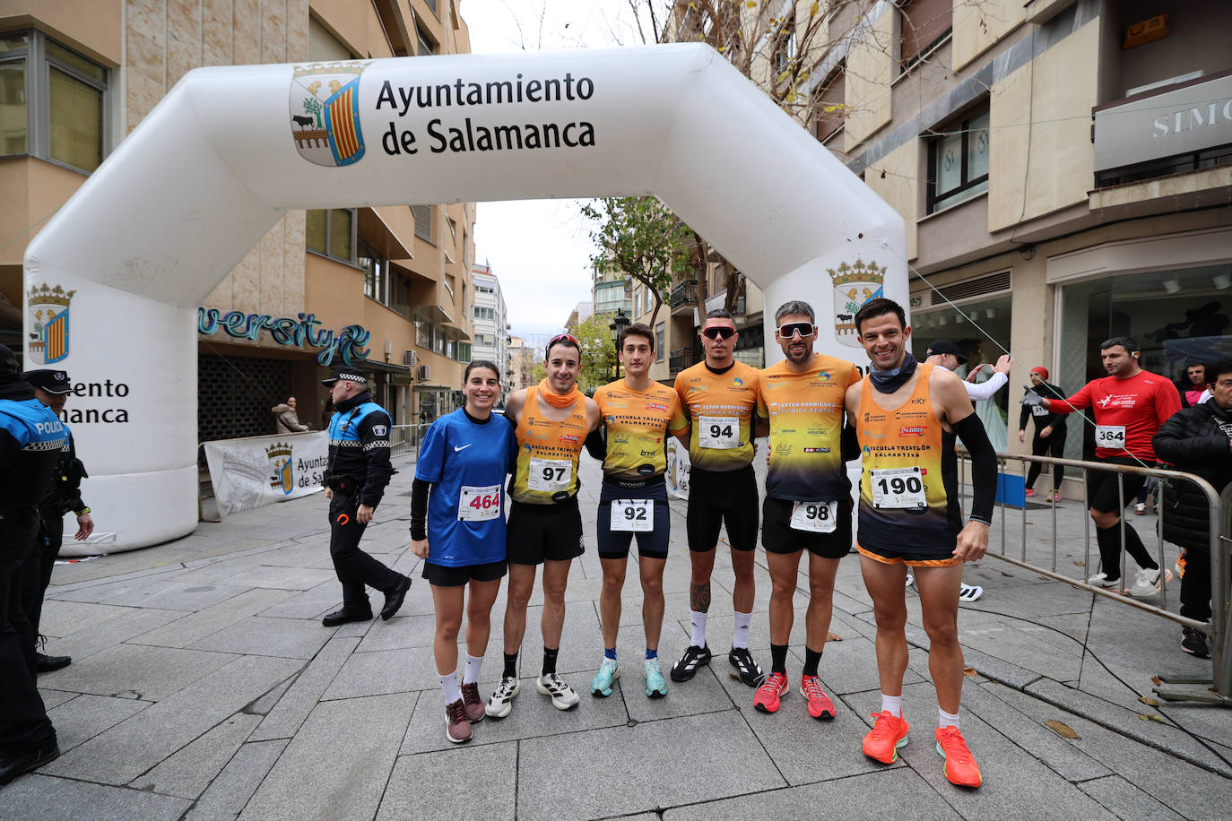Salamanca corre con sus médicos y Javier Alves y Verónica Sánchez son los más rápidos