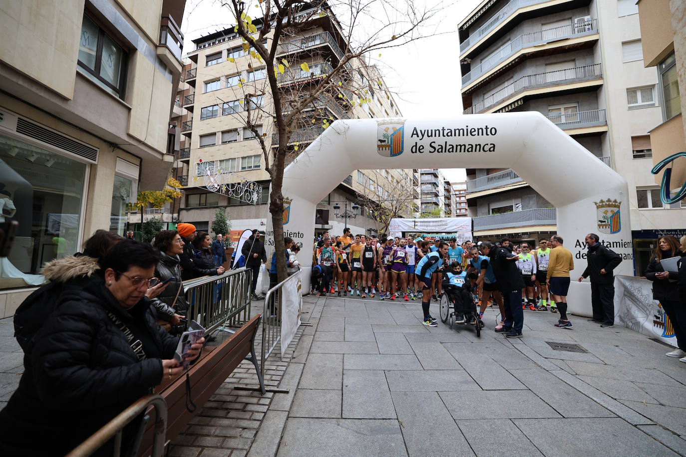 Salamanca corre con sus médicos y Javier Alves y Verónica Sánchez son los más rápidos