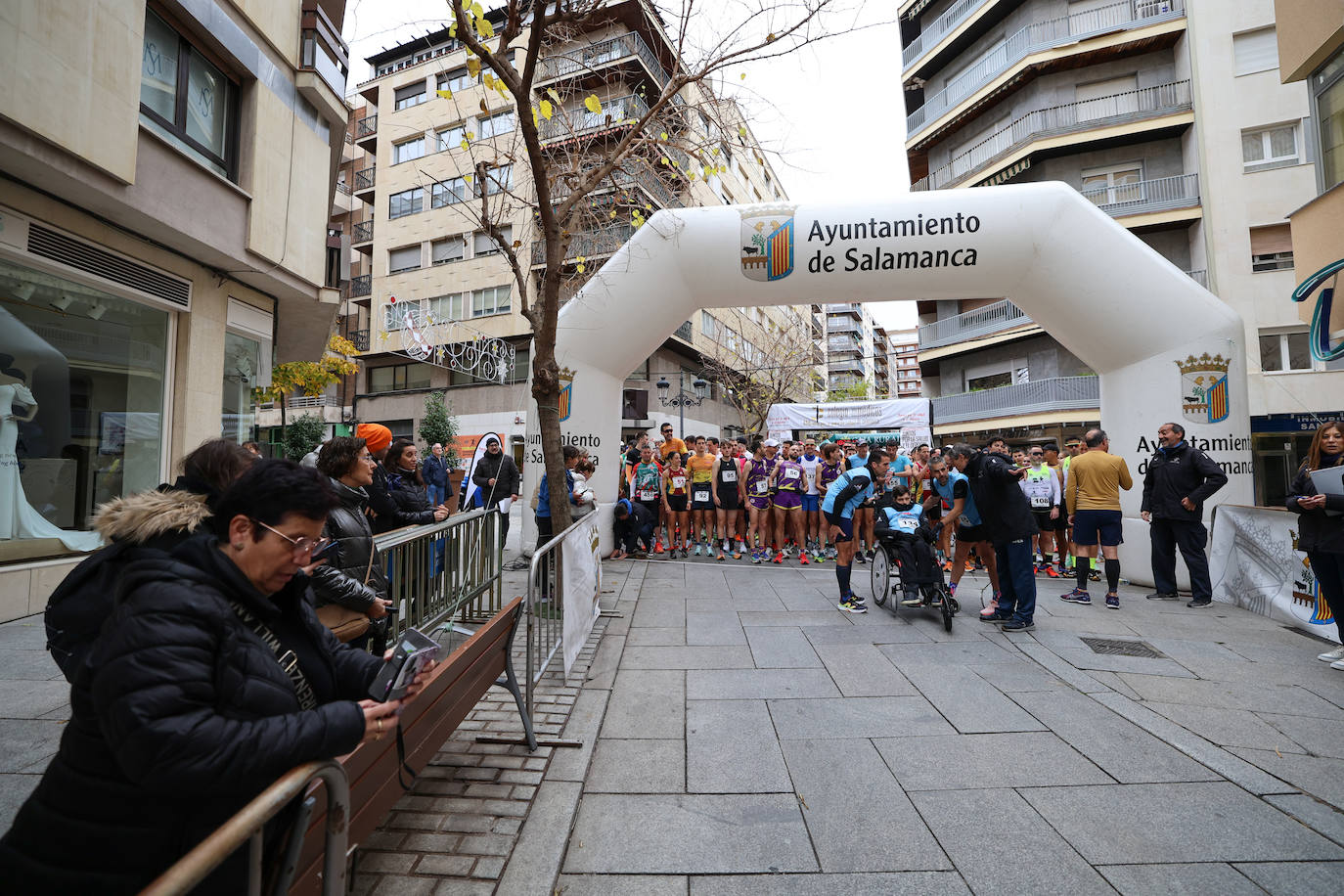 Salamanca corre con sus médicos y Javier Alves y Verónica Sánchez son los más rápidos