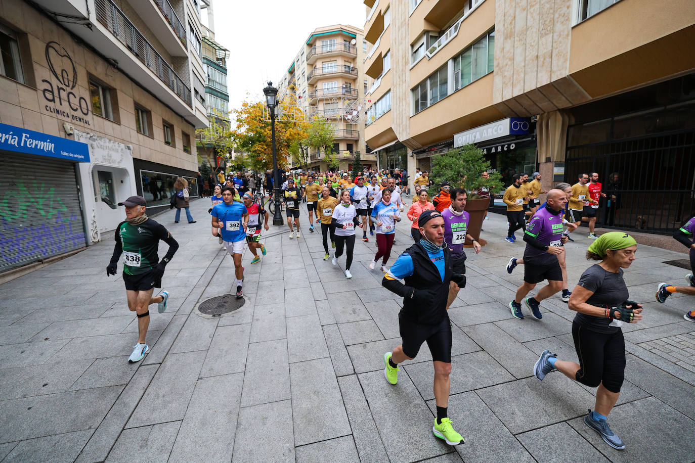 Salamanca corre con sus médicos y Javier Alves y Verónica Sánchez son los más rápidos