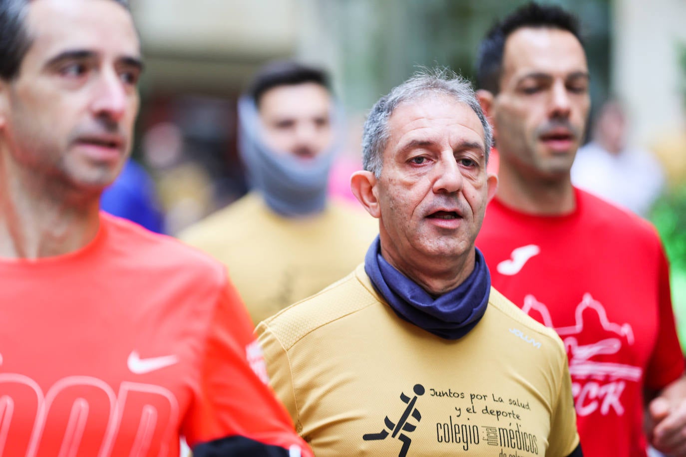 Salamanca corre con sus médicos y Javier Alves y Verónica Sánchez son los más rápidos
