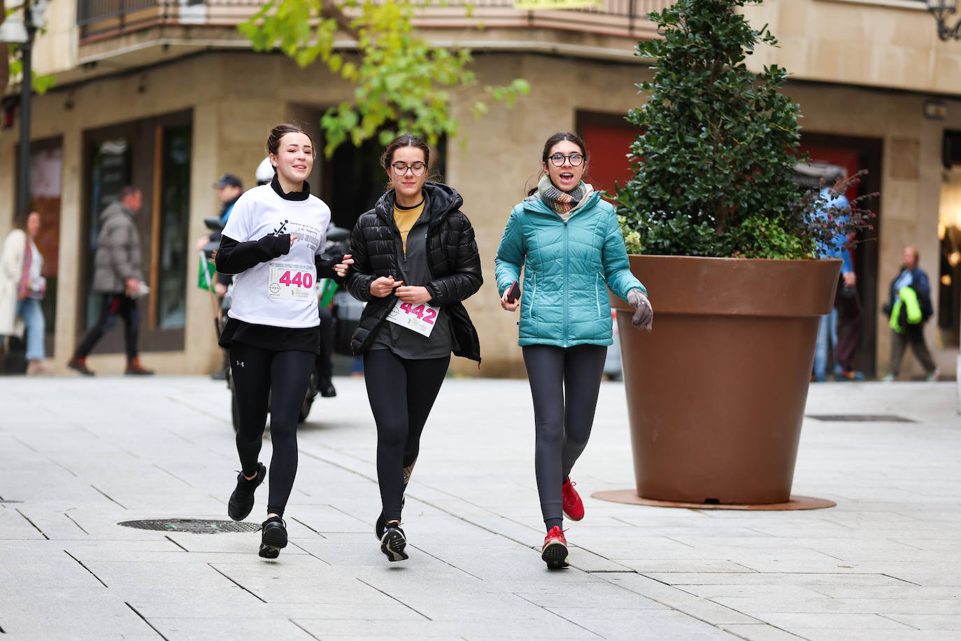 Salamanca corre con sus médicos y Javier Alves y Verónica Sánchez son los más rápidos