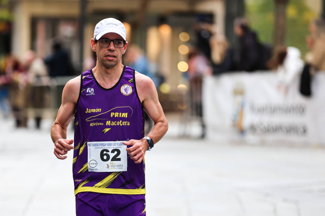 Salamanca corre con sus médicos y Javier Alves y Verónica Sánchez son los más rápidos