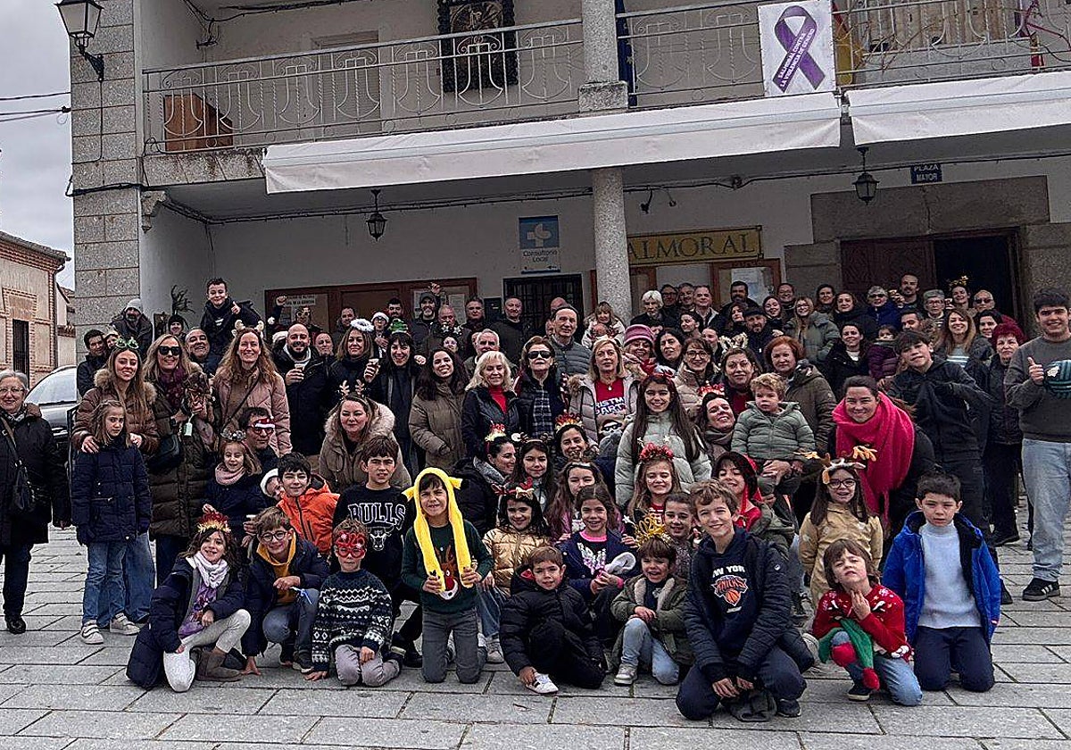 Celebración anticipada del fin de año en Salmoral