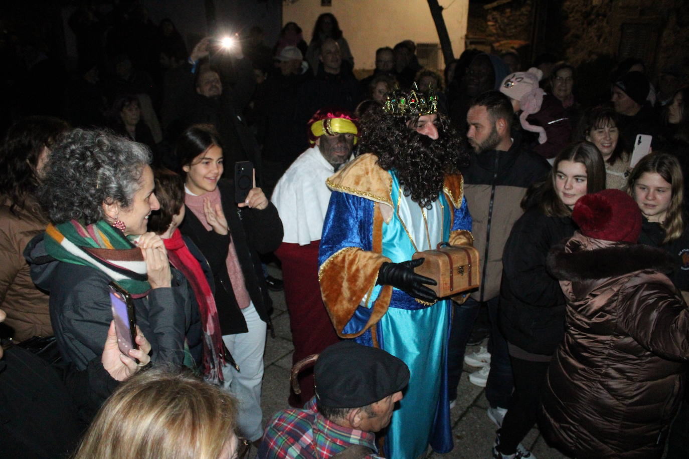 Gallegos de Solmirón celebra un original belén viviente