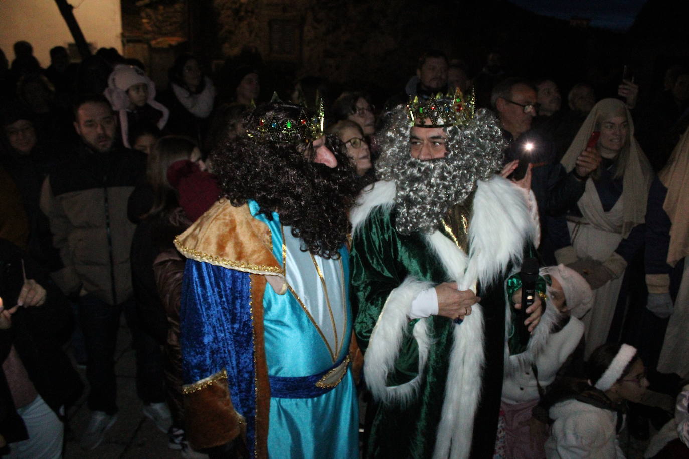 Gallegos de Solmirón celebra un original belén viviente