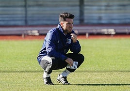 Jorge García, entrenador del Salamanca UDS.