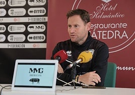 Mario Simón en la rueda de prensa.