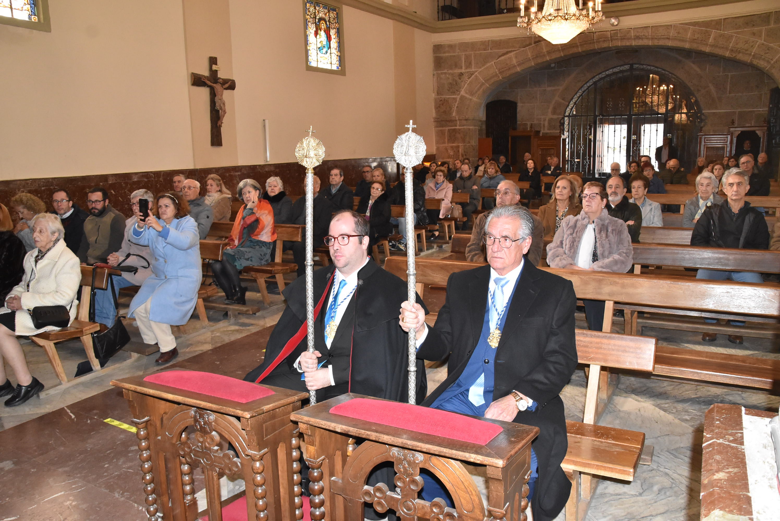Relevo ante la Virgen del Castañar en Béjar