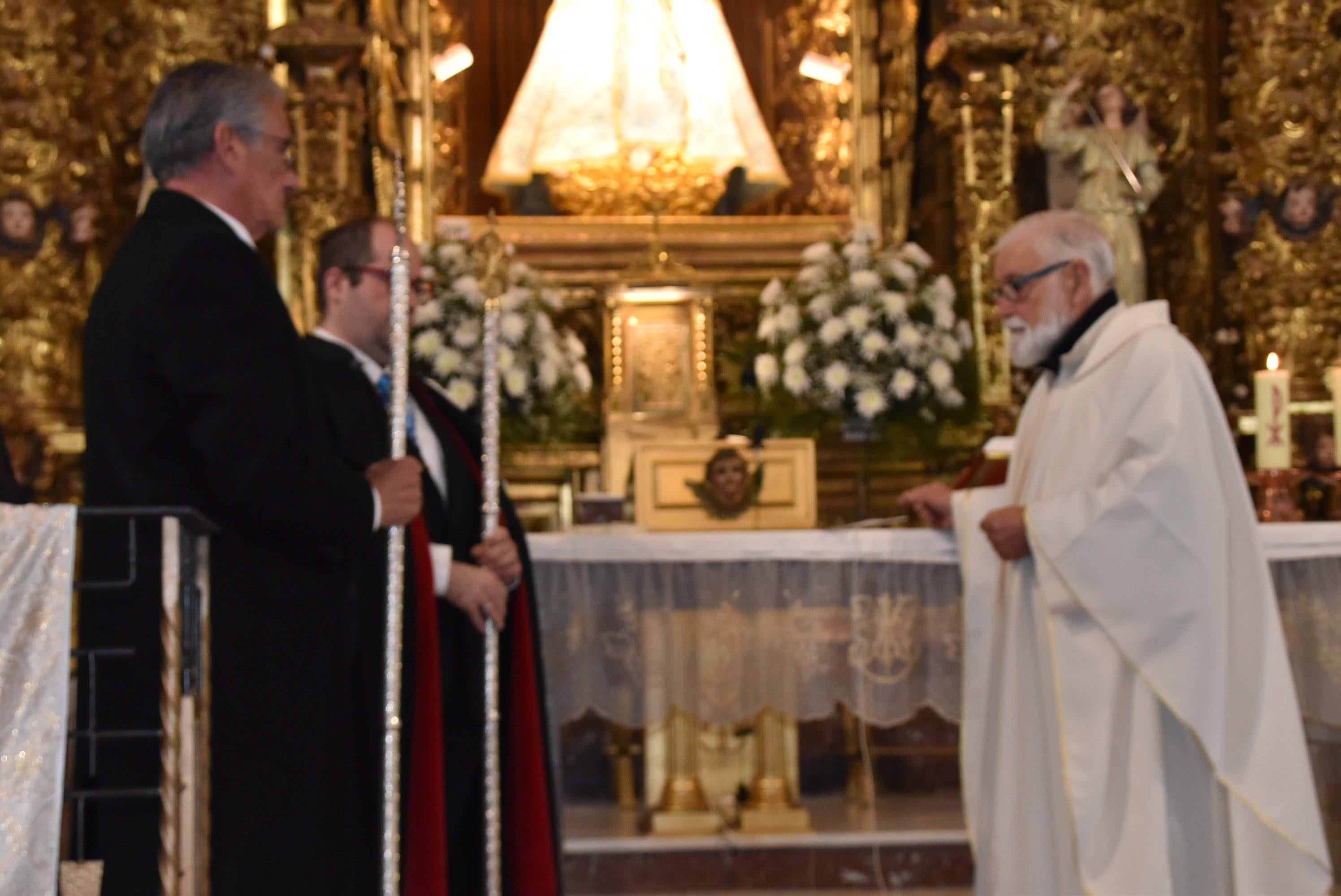 Relevo ante la Virgen del Castañar en Béjar