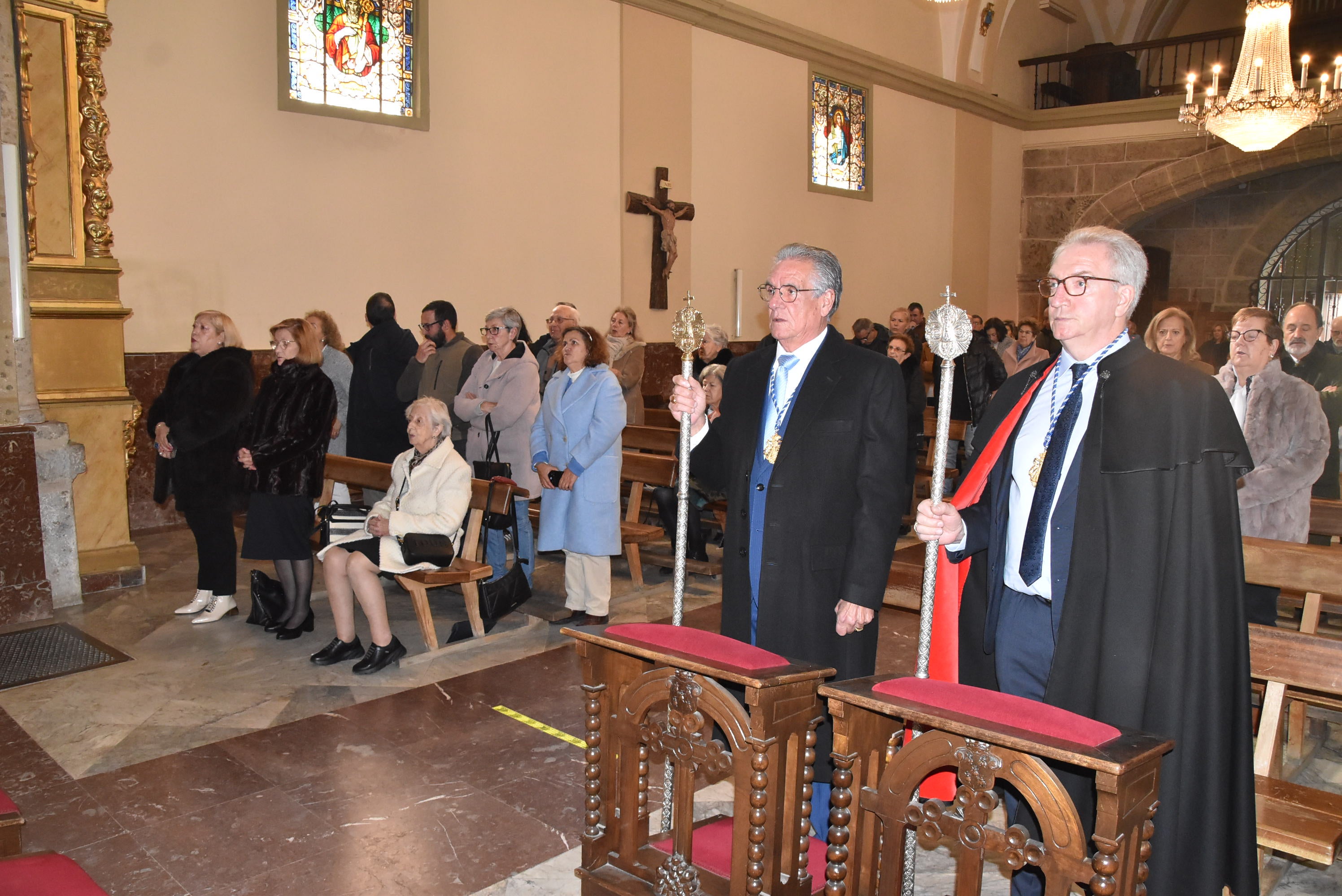 Relevo ante la Virgen del Castañar en Béjar