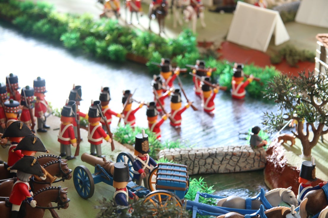 300 Playmobil para recrear una parte poco conocida de la historia de ...