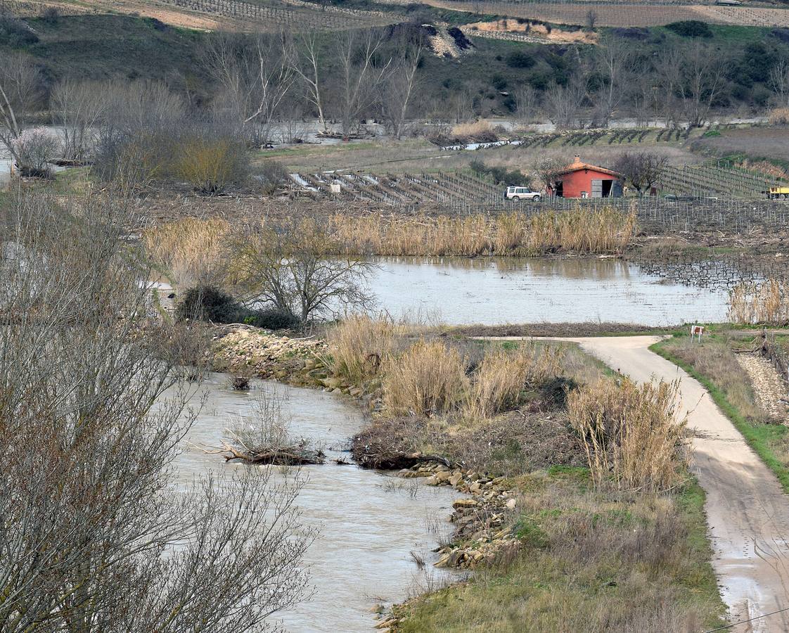 La riada se ha llevado muchas toneladas del tierra al mar