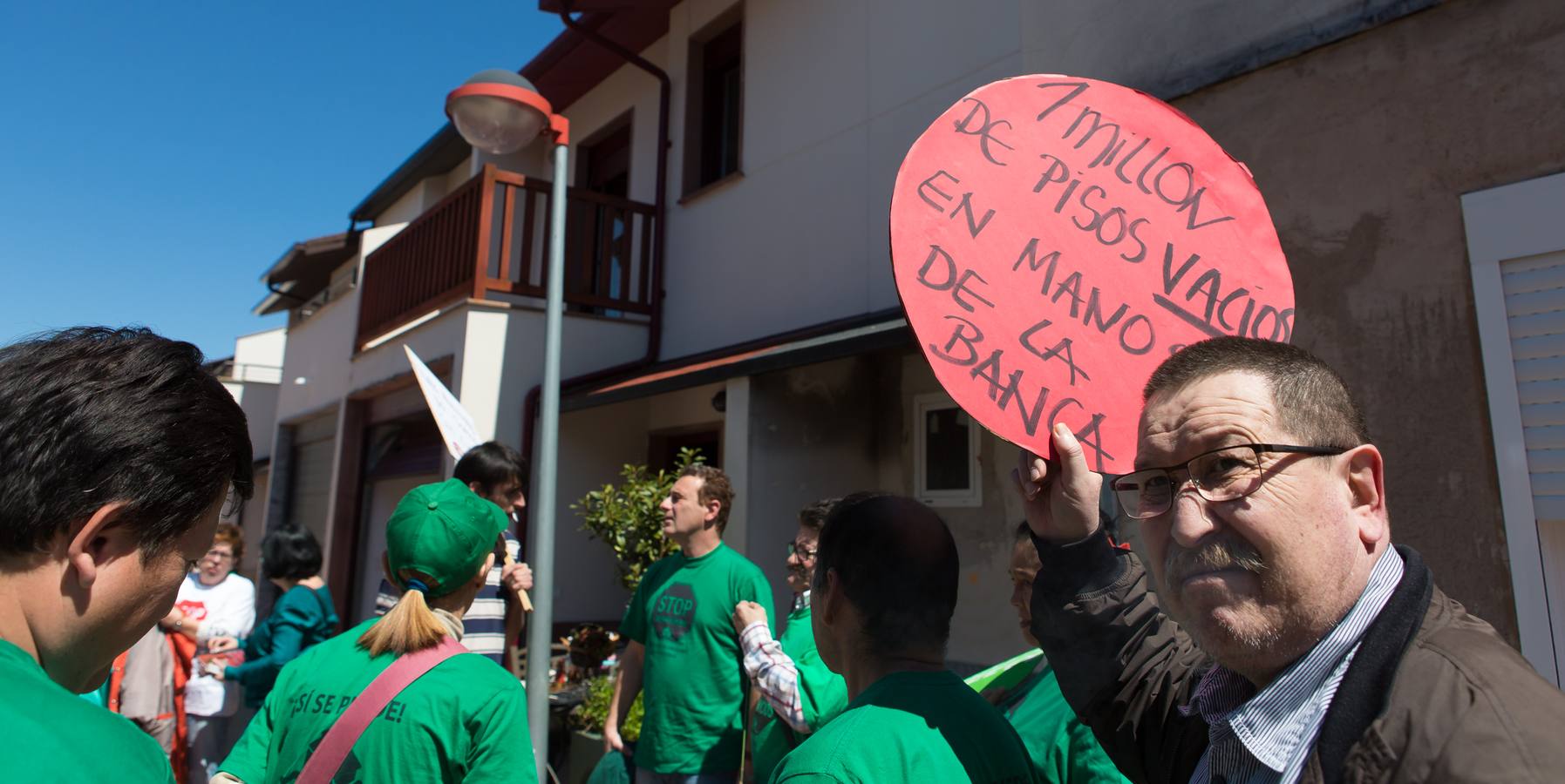 Paralizado un desahucio en Leiva