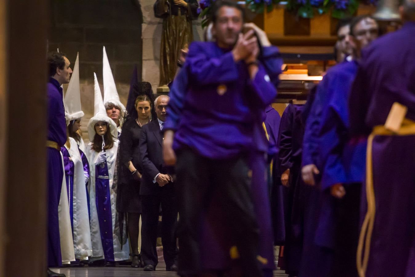 Procesión del Nazareno y el Encuentro en Logroño