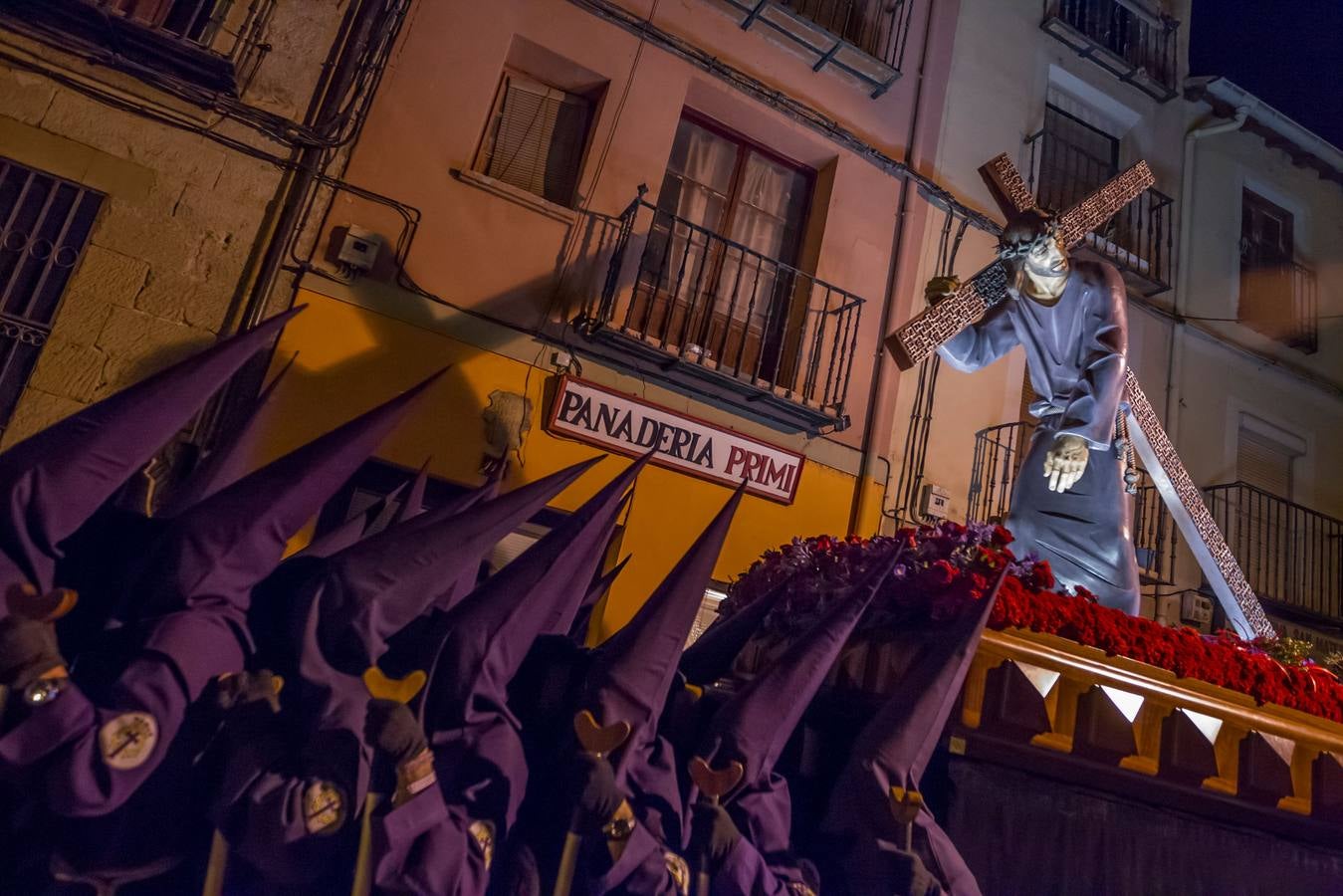 Procesión del Nazareno y el Encuentro en Logroño