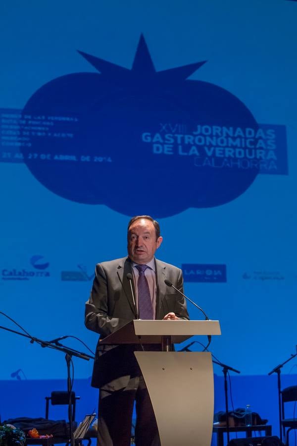 Inauguración de las Jornadas Gastronómicas de la Verdura de Calahorra