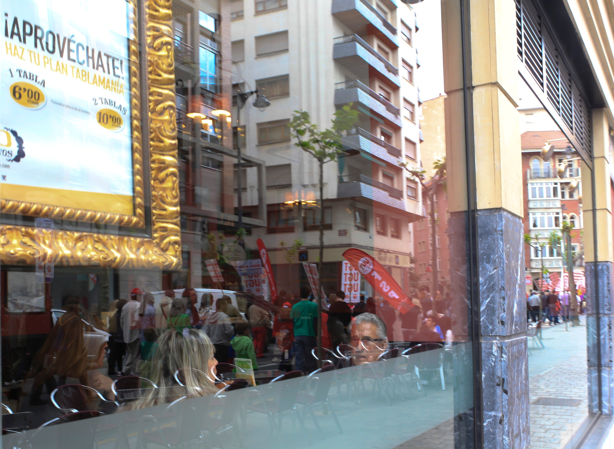 Manifestación en Logroño del Primero de Mayo