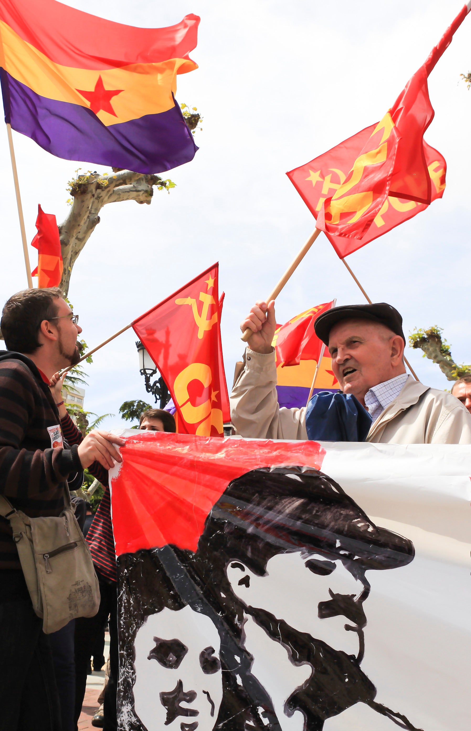 Manifestación en Logroño del Primero de Mayo