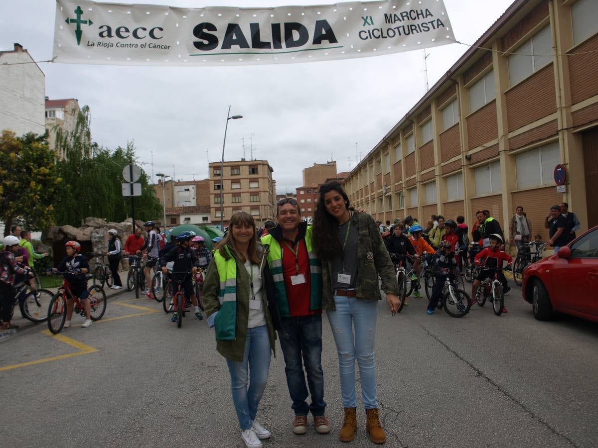 Calahorra celebra cicloturista contra el cáncer