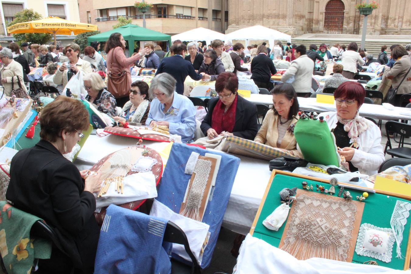 Encuentro de bolilleras en Alfaro