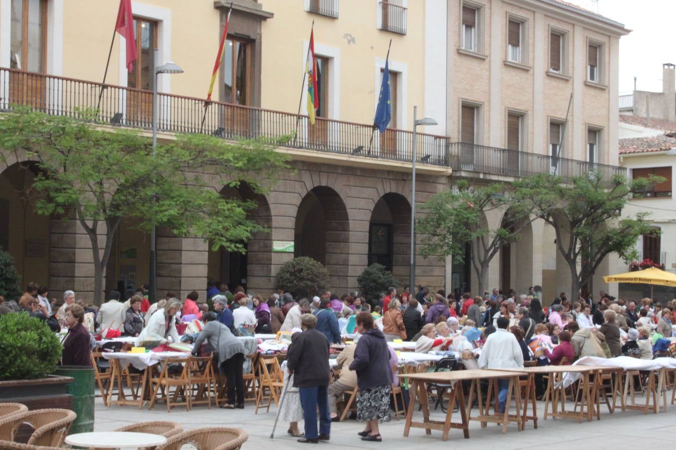 Encuentro de bolilleras en Alfaro