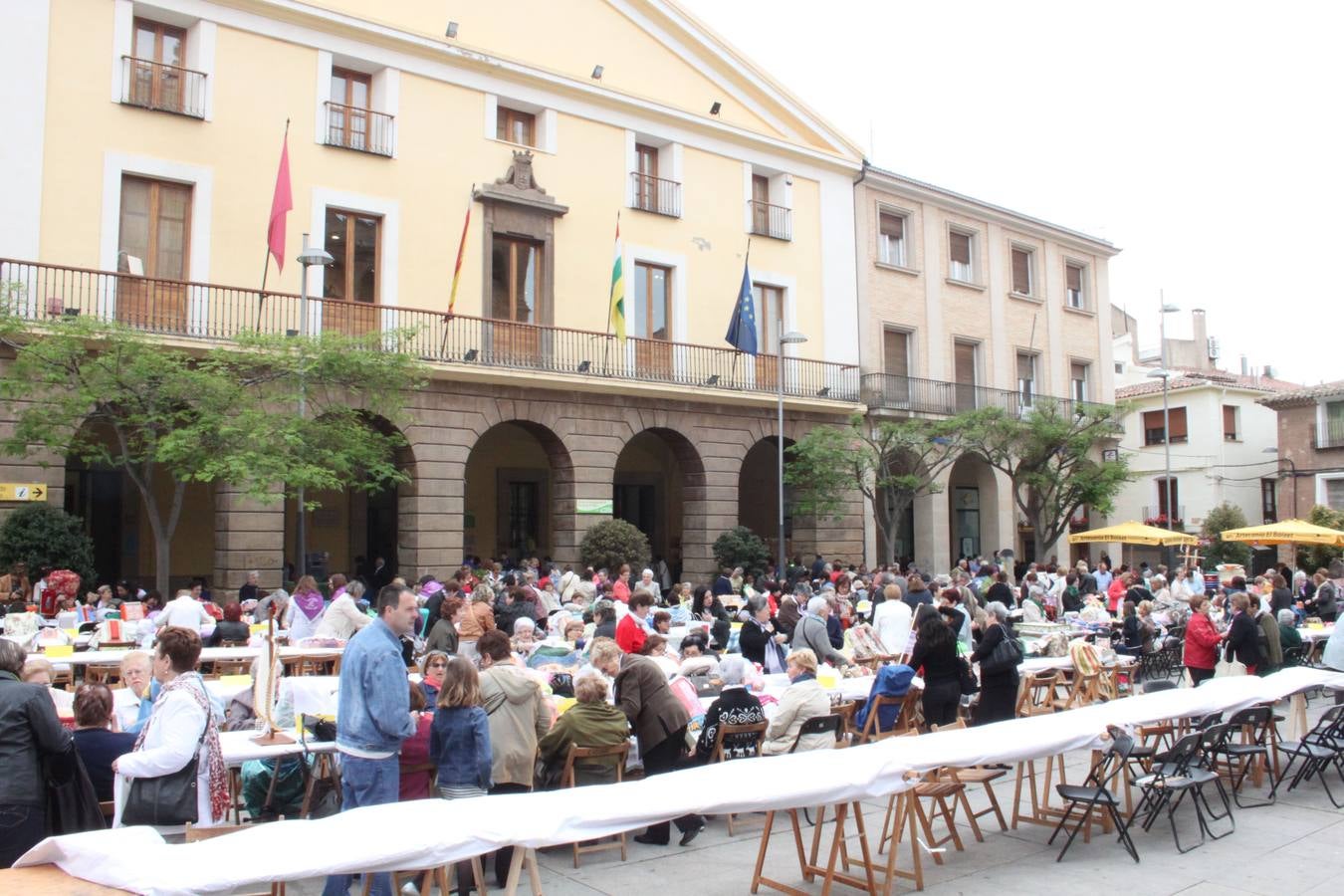 Encuentro de bolilleras en Alfaro