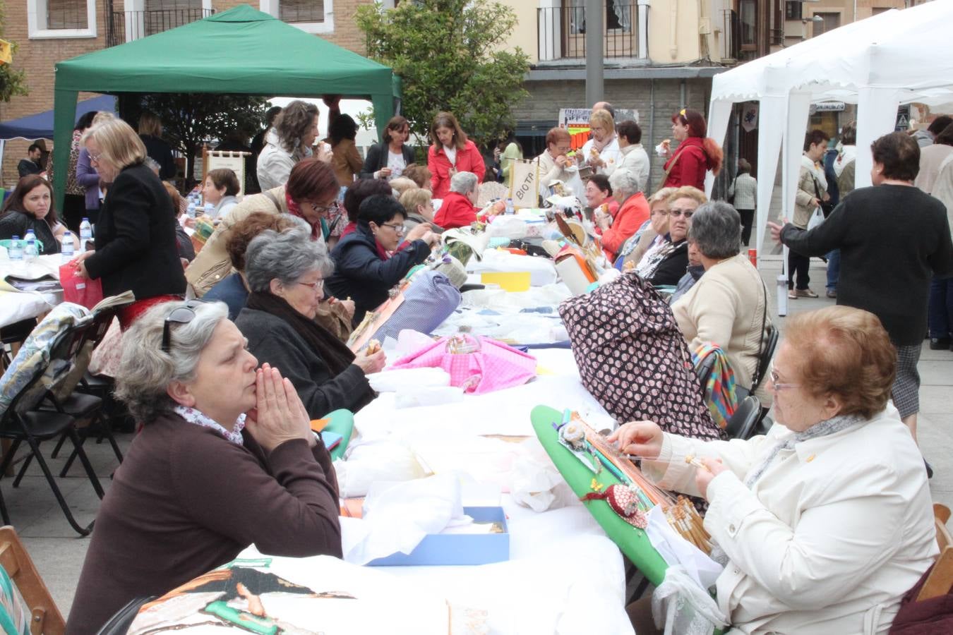 Encuentro de bolilleras en Alfaro