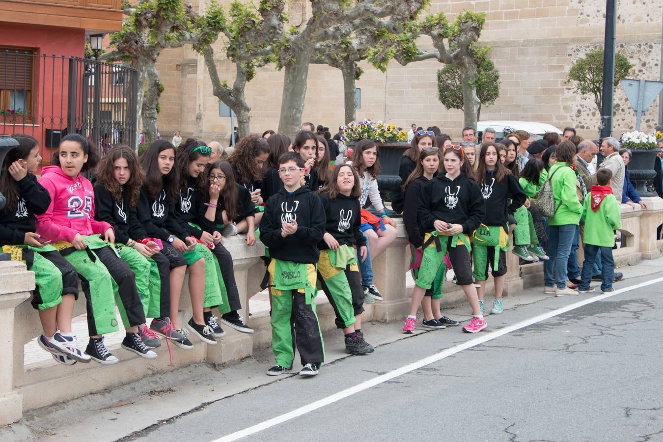 Las &#039;doncellas&#039; centran la atención en las fiestas de Santo Domingo