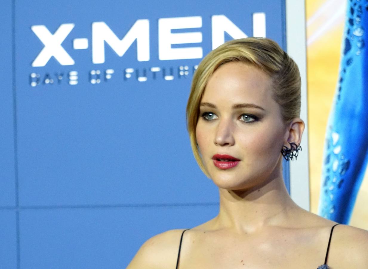 La actriz Jennifer Lawrence asiste a la premiere de 'X-Men: Days of Future Past'.