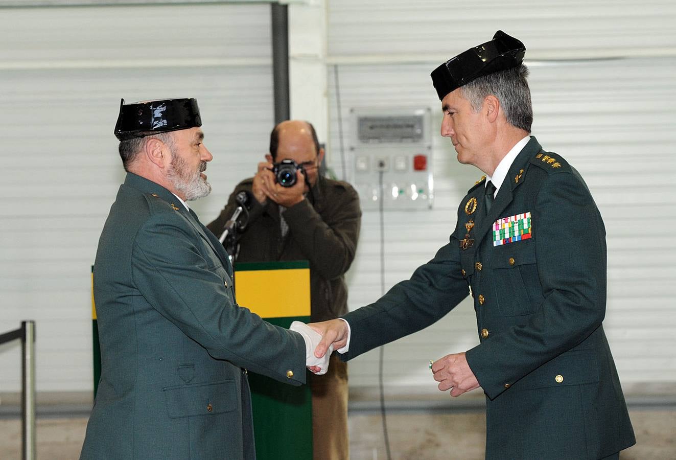 Celebración del 170 aniversario de la fundación de la guardia Civil