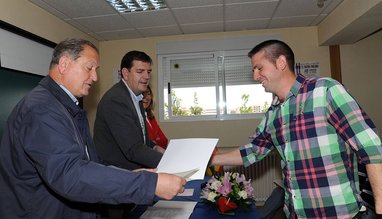 Entrega de diplomas de los jóvenes agricultores