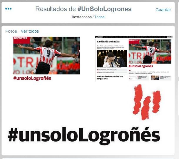 #unsoloLogroñés