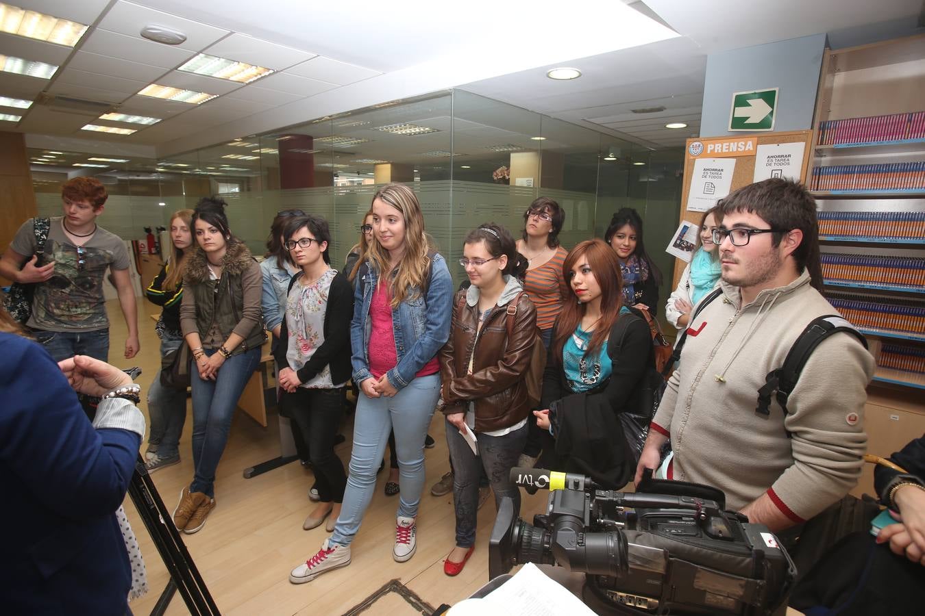 Visita del Centro de Formación Profesional La Planilla de Calahorra