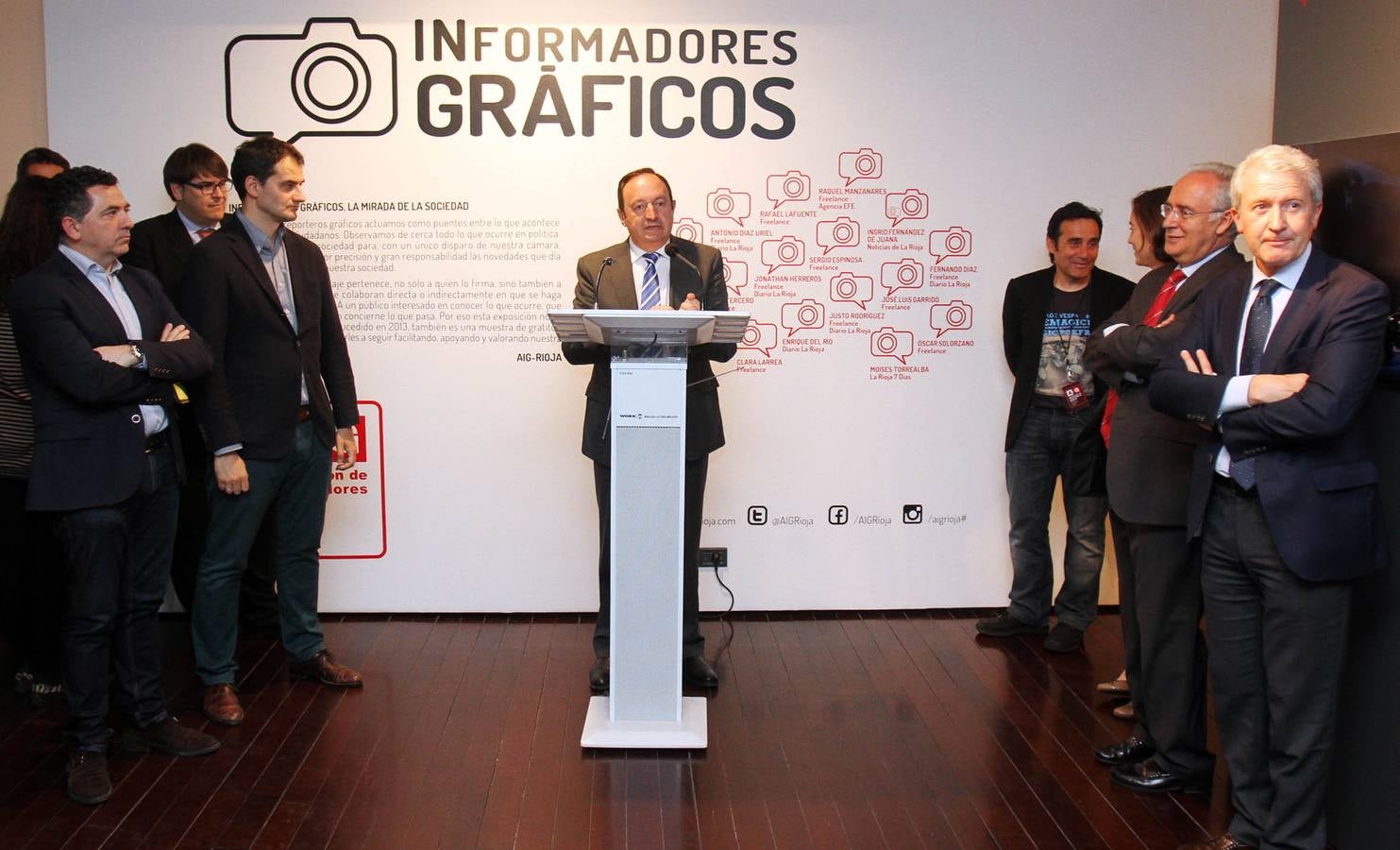 Inauguración de la muestra &#039;Informadores Gráficos 2013&#039;