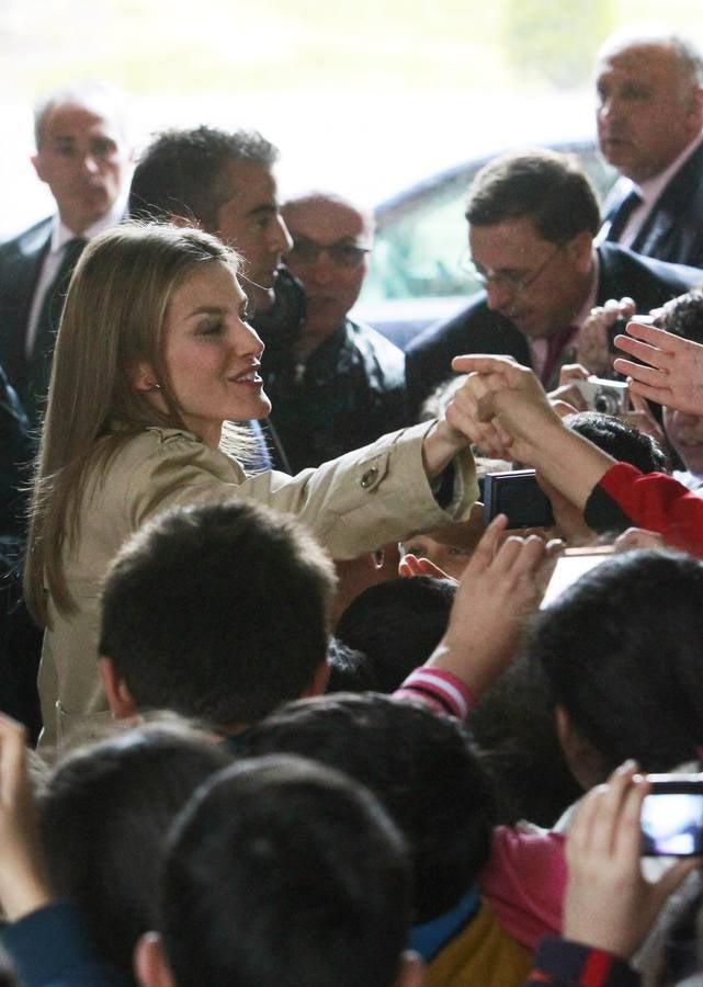 Letizia en San Millán