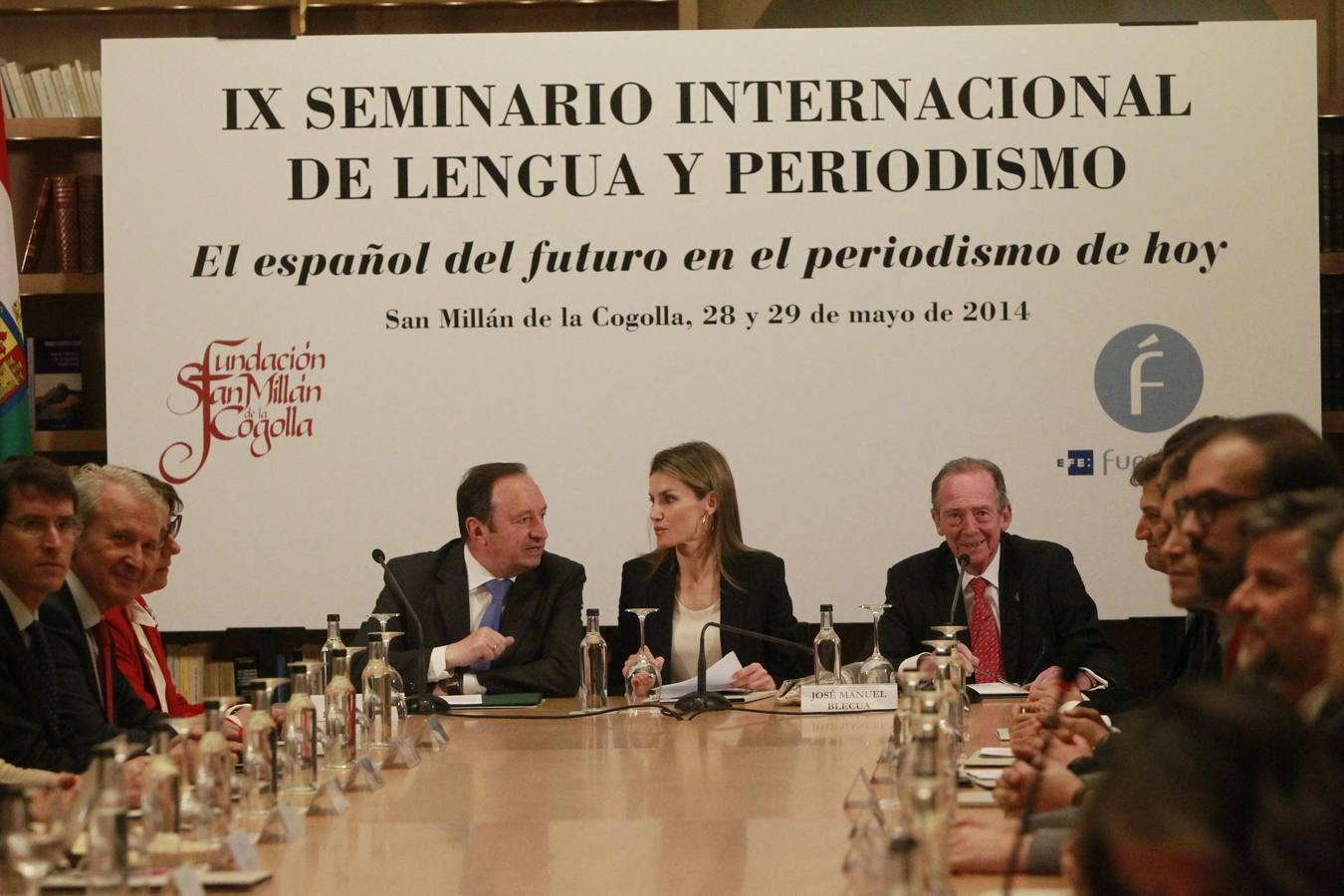 Letizia en San Millán