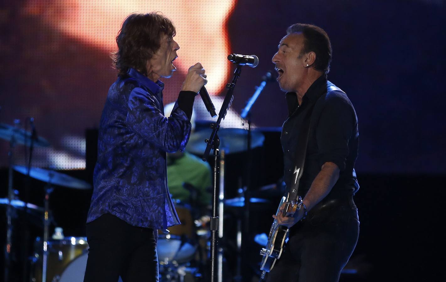 Bruce Springsteen se sube al escenario con los Rolling Stones