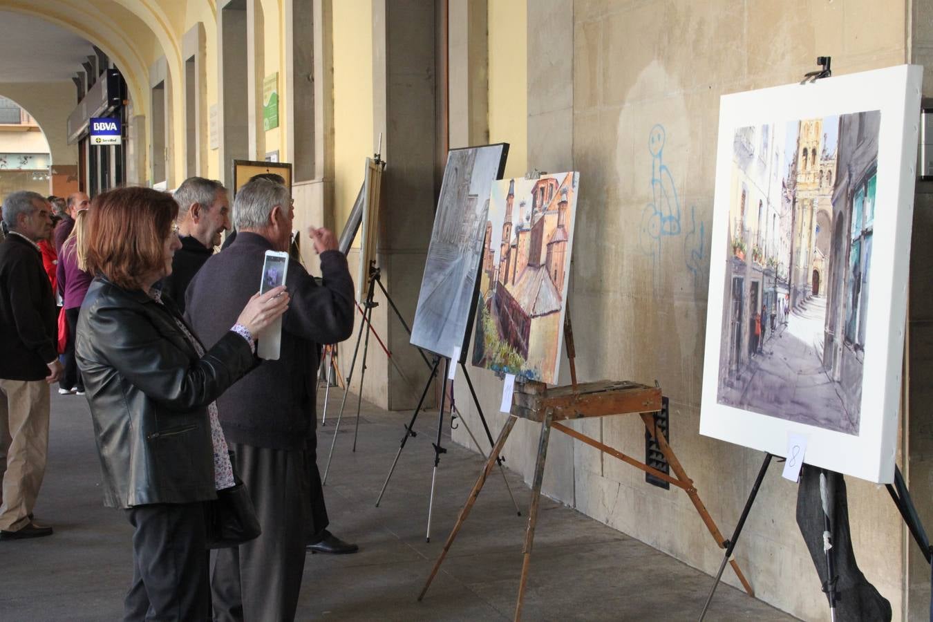 Concurso de pintura al aire libre en Alfaro