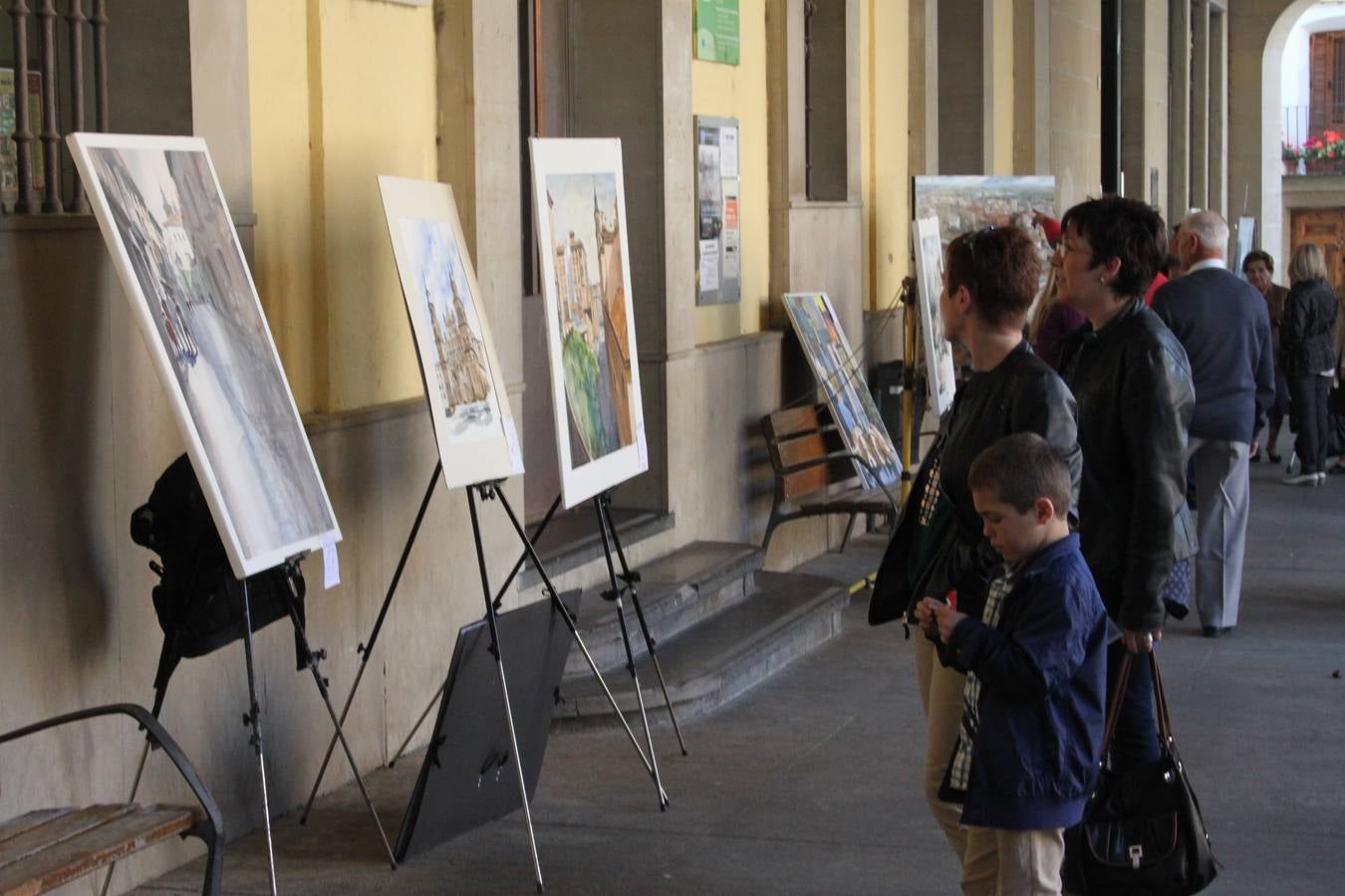 Concurso de pintura al aire libre en Alfaro