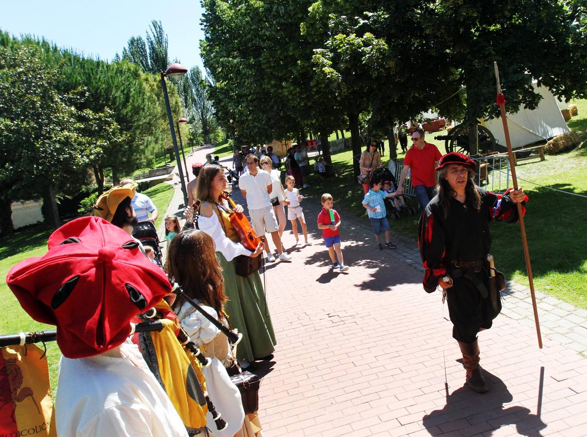 Campamento de la milicia logroñesa