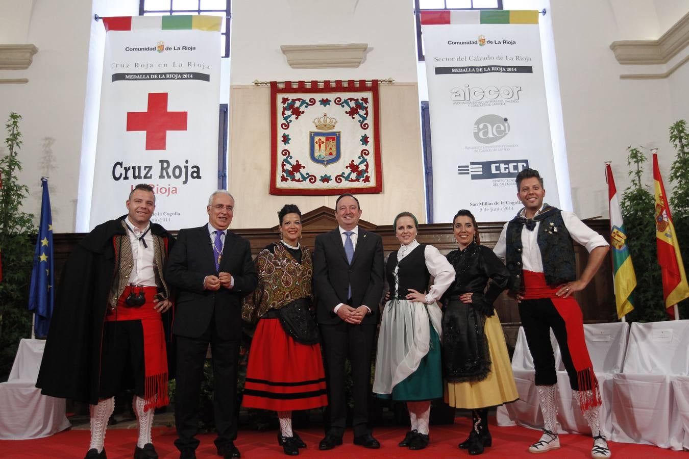Entrega en San Millán de las Medallas de La Rioja