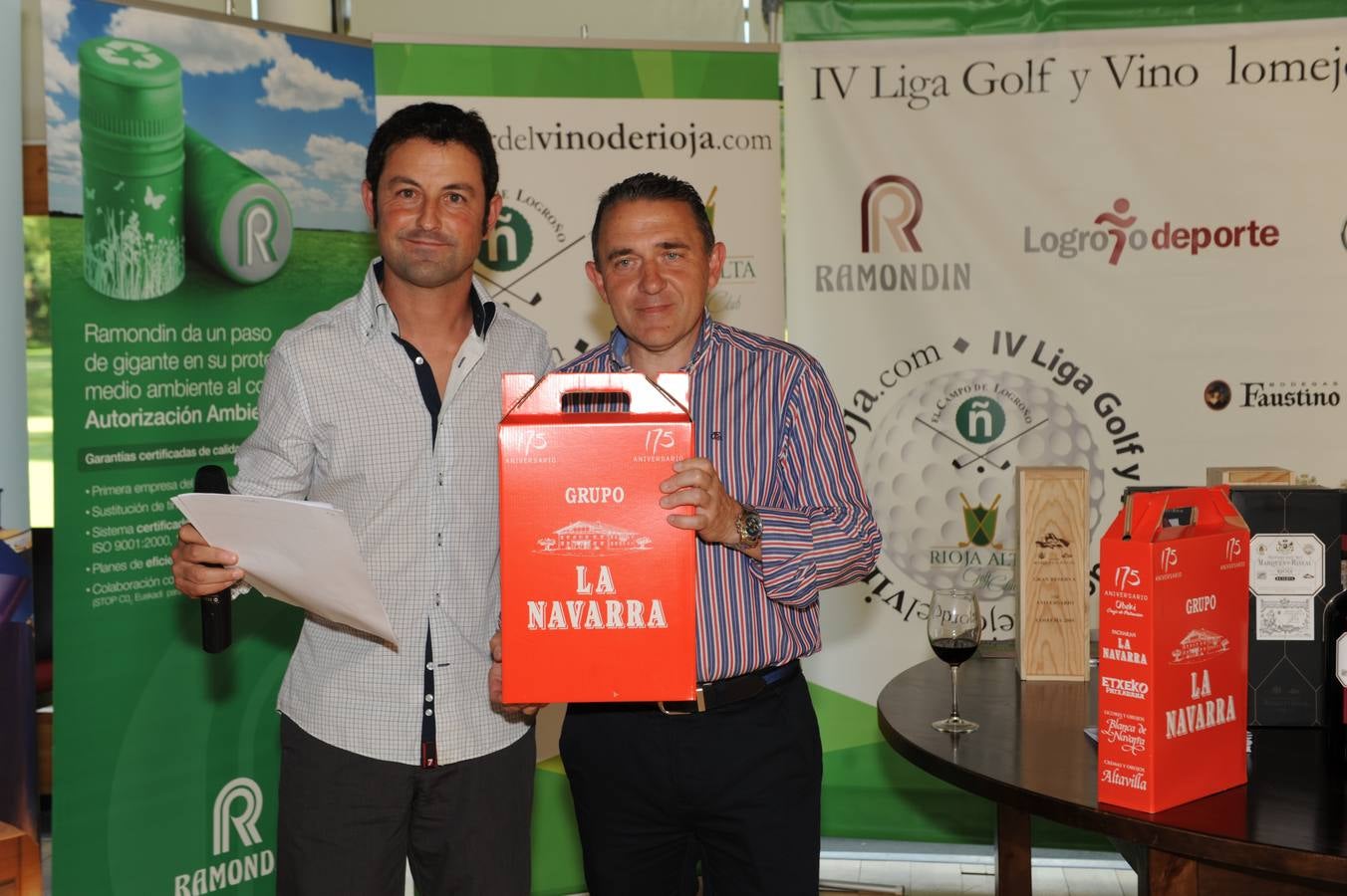 Entrega de premios del Torneo Marqués de Riscal