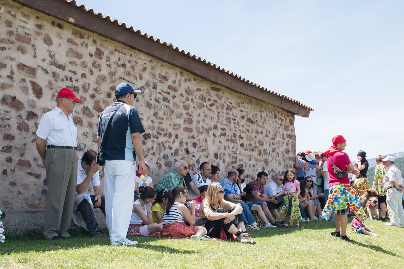 La romería a Santa Bárbara, en el día grande de las fiestas de Ezcaray